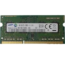 Samsung operatīvā atmiņa 4GB (1 x 4GB) DDR3 PC3-12800,1600MHz, 204 PIN SODIMM klēpjdatoriem