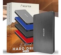 Storite ārējais cietais disks 120GB USB 3.0 vieglais dublēšanas un uzglabāšanas cietais disks Pārnēsājams spēļu cietais disks ar paplašinātu atmiņu HDD spēlēm, portatīvajam datoram PC Mac Desktop (pelēks)