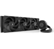 ARCTIC Liquid Freezer III Pro 420 - AIO CPU dzesētājs, 3 x 140 mm ūdens dzesēšana, 38 mm radiators, PWM sūknis, VRM ventilators, AMD AM5/AM4, Intel LGA1851/1700 kontakta rāmis - melns