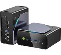 GMKtec Mini PC, K15 Intel Core Ultra 5 125U (Turbo 4,3 GHz, 12C/14T) Micro PC Iepriekš instalēts 11 Pro 1 TB SSD 32 GB Dual DDR5 5600 MHz Dual LAN 2,5G Dual Fan WiFi 6 USB-C BT5.2 USB 3.2