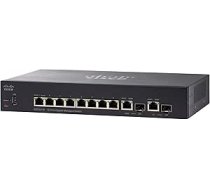 Cisco SG350-10 gigabitu pārvaldāms komutators ar 10 pieslēgvietām (SG350-10-K9-EU)
