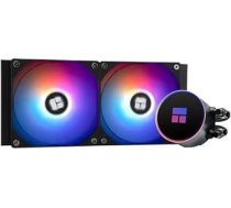 TR Frozen Magic 240 Black ARGB V2 CPU ūdens dzesētājs ar efektīvu sūkņa PWM vadību AMD/AM4/AM5, Intel LGA1150/1151/1200/2011/1700, Aio PC dzesētājs, melns