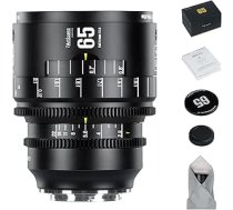 7artisans 65mm T2.9 Macro 2X Infinte sД“rijas manuДЃlais pilna kadra Prime Cine objektД«vs ar lielu atvД“rumu, kas saderД«gs ar bezspoguДјa kamerДЃm ar Nikon Z-Mount Z9,Z8,Z7,Z72,Z6,Z62,Z63,Zf,Z5,Z5II