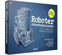 FRANZIS 67161 Robotu adventes kalendārs 24 dienām, lai izveidotu savu mobilo robotu bez lodēšanas, bērniem no 10 gadu vecuma