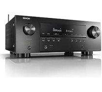 Denon AVR-S960H 7.2 kanālu AV uztvērējs, HiFi pastiprinātājs, saderīgs ar Alexa, 6 HDMI ievadi un 2 izejas, 8K HDMI, Bluetooth, WiFi, mūzikas straumēšana, Dolby Atmos, AirPlay 2, HEOS Multiroom