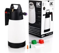 IK putu smidzinātājs ar saspiestā gaisa pieslēgumu - 1,5 l - lielāks spiediens - paredzēts putu līdzekļiem - tīrīšanai un kopšanai - mājoklim, dārzam, darbnīcām un rūpniecībai - ražots Eiropā - iK Foam Pro 2+