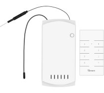 SONOFF iFan04 viedie WiFi griestu ventilatori ar apgaismojumu, Samrt griestu ventilatora apgaismojuma kontrolieris, inteliģents universāls griestu ventilatora tālvadības pults komplekts, saderīgs ar Alexa un Google Home