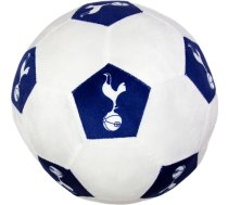 Tottenham Hotspur FC oficiāli licencēts apaļš futbola spilvens, īpaši mīksts balts futbola spilvens, ideāli piemērots jebkurai guļamistabai, dīvānam 25 x 25 cm