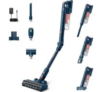 Philips SpeedPro Max bezvadu putekļsūcējs 5000 Series Flex ar jaudīgu sūkšanas jaudu, 60 minūšu darbības laiku, sprauslu ar LED apgaismojumu, mājdzīvnieku spalvu sprauslu, slotiņu instrumentu un kombinētajiem piederumiem, iekļauts displejs (