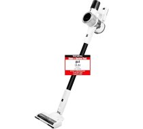 Emerio UVC-129496 Bezvadu putekļsūcējs 3-in-1 ar 3 iesūkšanas līmeņiem, īpaši spēcīga sūkšanas jauda ar 24 000 Pa, HEPA H11 filtrs, bez maisa, ciklons, LED, izturīgs motors, balts/pelēks, 220 W, 0,8 litri