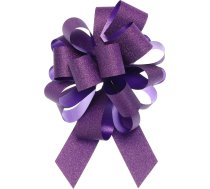 ieguves karte 8 collu Glitter Mini zvaigzne Dāvanu loki Mazie gliteru Ziemassvētku loki dāvanu iesaiņošanai Dāvanas dzimšanas diena Kāzu pašlīmējoša violeta krāsa