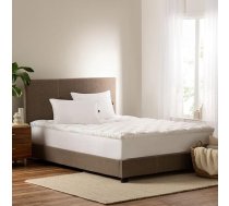 Serta Down Illusion matrača pārvalks Soft Hypoallergenic 2" Easy Fit Double XL White