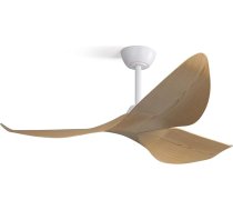 Sofucor griestu ventilators ar tālvadības pulti, 132 cm griestu ventilators guļamistabai, 3 lāpstiņas, 6 ātrumi, taimeris, līdzstrāvas motors, darbojas vasarā un ziemā, kluss griestu ventilators dzīvojamai istabai