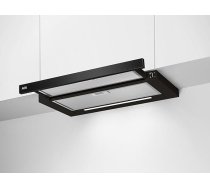AEG DPE5660B Flat Screen Cooker Hood - Extracted or Recirculated Air - Max 600m3/h in Extraction Mode with Max 68dB(A) - Energy Class A - LED Lighting - Push Buttons - Black