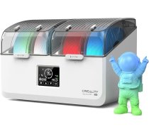 Creality SpacePi X4L filamenta žāvētāja kaste 4 spolēm, 3D printera filamenta uzglabāšanas kaste, divas neatkarīgas sildīšanas kameras, ātra sildīšana līdz 75°C, PLA, PETG, ABS, TPU, neilonam utt.