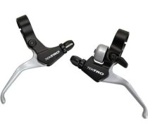 Tektro CL525 RS, CL520 RS MTB BMX hibrīda bremžu svira ar zvaniņu, sudraba, MH1871