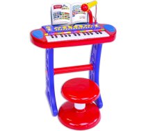 Bontempi 13 3240 elektroniskās ērģeles ar kājām, tabureti un mikrofonu, dažādās krāsās