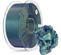 Oficiālais Creality Hyper PLA 3D printera filaments, zvaigžņu putekļu filaments, spīdošs PLA 1,75 mm, mirdzošu zvaigžņu putekļu efekts, ātrgaitas RFID filaments, 1 kg, zaļš