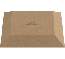 CREATCABIN Kvadrātveida keramikas formas, keramikas plāksnes, veidnes, koks, keramikas veidnes, māla keramikas veidņu rīki, MDF keramikas bļoda/plāksne, plaisa veidne rokdarbu paneļiem, DIY amatniecības piederumi, 30 x 30 cm