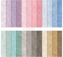 Scrapbook papīrs 12x12 collu Boho Pattern abpusējs amatniecības papīra dekupāžas papīrs DIY karšu izgatavošanas amatniecības mākslas žurnālu dāvanu dekorēšanai fotoalbums Multicolor