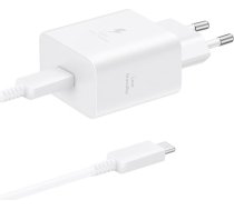Samsung USB-C 45W 4,05A tīkla lādētājs ar USB-C 1,8 m kabeli - balts