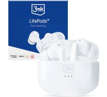 3mk LifePods bezvadu Bluetooth 5.3 ANC austiņas - baltas / N/A