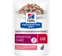 prescription diet digestive care i/d feline ar lašiem - mitrā kaķu barība - 85 g