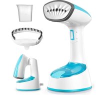 Tvaika tvaika gludeklis Salokāms 1200 W tvaika gludeklis ar 20 g/min spēcīgu tvaiku, 25 s ātra sildīšana, hermētisks pārnēsājams tvaika gludeklis mājām un ceļojumiem