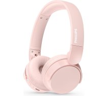 Philips TAH4209PK Leikter ohraufliegender kabelloser Bluetooth-Kopfhörer mit passiver Geräuschisolierung - 55 Stunden Spielzeit, deutliche Anrufe, dynamischer Bass, 2 Stunden USB-C-Laden - Rosa