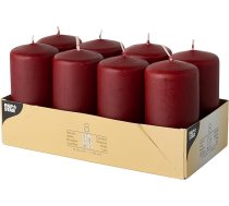 Papstar 17983 Papstar sveces Bordeaux (8 gab. iepakojumā)