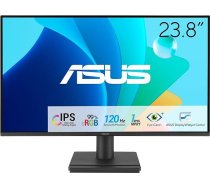 ASUS EyeCare VA249HG - 24 collu Full HD monitors - bezrāmju, bez mirgošanas, zilās gaismas filtrs, adaptīvā sinhronizācija - 120 Hz, 1 ms MPRT, 16:9 IPS panelis, 1920 x 1080 - Vesa 100 x 100, HDMI, D-Sub
