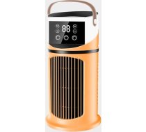 Pārnēsājams gaisa dzesētājs bez izplūdes caurules, ventilators ar ūdens dzesēšanu un gaisa mitrinātāju, 4 līmeņu taimeris, enerģijas taupīšanas mini gaisa kondicionieris guļamistabai, auzu krāsā
