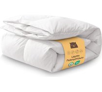 Vasaras sega, sega ar 10 % pūku pildījumu, viegla steptā sega, Oeko-Tex un RDS sertificēts kokvilnas pārklājs, elpojoša un viegli kopjama, 135 x 200 cm