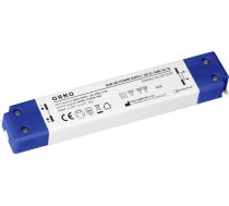 LED barošanas bloks IP20, mēbeļu, plāns, 24V, 15W, plastmasas korpuss