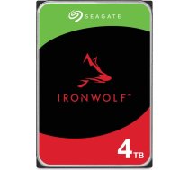 Seagate IronWolf ST4000VN006 4TB iekšējais cietais disks NAS cietais disks 3,5 collu 5400 RPM CMR 64 MB kešatmiņa SATA 6GB/s sudraba krāsā ar 3 gadu glābšanas pakalpojumu FFP
