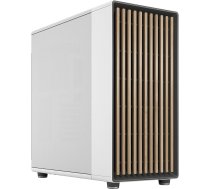 Fractal Design North XL Chalk White Mesh- trīs 140 mm Aspect PWM ventilatori- C tipa USB- EATX gaisa plūsmas pilns pilns tornis, datorspēļu spēļu korpuss.