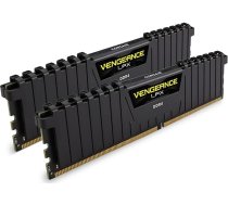 Corsair Vengeance LPX 16GB (2x8GB) DDR4 3000MHz C16 XMP 2.0 augstas veiktspējas galddatora operatīvās atmiņas komplekts, melns