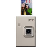 FUJIFILM instax mini LiPlay+™ hibrīda instantkameras, smilškrāsas bēšs