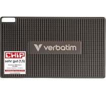 Verbatim Metal Mini Portable SSD 1TB līdz 2000MB/s lasīšanai un 1750MB/s rakstīšanai Ārējais cietais disks USB 3.2 Gen 2 Mac, PC, viedtālrunim un spēļu konsolei