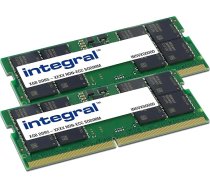 Integral 32GB komplekts (2x 16GB) DDR5 RAM 5600MHz SODIMM portatīvo datoru MacBook atmiņas modulis