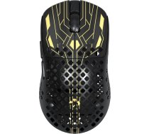 ATTACK SHARK MAMBASNAKE M2 oglekļa šķiedras bezvadu spēļu pele, 41 g, īpaši viegla, PixArt PAW3395PRO sensors, līdz 40 000 DPI, 100 m klikšķu attālums - Switch, 2.4G/BT/USB - C Wired, priekš PC/Xbox/PS/Mac - melna