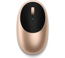 SATECHI M1 bezvadu Bluetooth datora pele, USB-C uzlādējams akumulators, kompakta un pārnēsājama, piemērota MacBook Air & Pro, Mini, iMac, Windows, ThinkPad, Chromebook un citiem datoriem - zelta krāsā