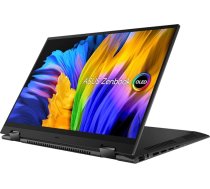 ASUS Zenbook 14 Flip OLED UN5401QA-KN160W Konvertējams 360° displejs 14 collu 2,8K OLED skārienjūtīgais ekrāns (AMD Ryzen 9 5900HX, 16 GB RAM, 1 TB SSD) Windows 11 Home tastatūra AZERTY franču valodā