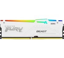Kingston Fury Beast White RGB EXPO 64GB 6000MT/s DDR5 CL36 DIMM galddatora spēļu atmiņas komplekts ar 2 - KF560C36BWEAK2-64