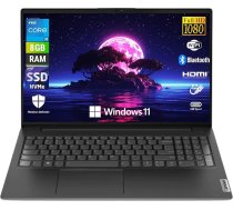 Lenovo, Notebook, 15,6 collu Full HD displejs, Intel Core i5-13420H, RAM 16GB DDR4, 256GB SSD NVMe + HDD 500GB, PC Laptop Windows 11 Pro