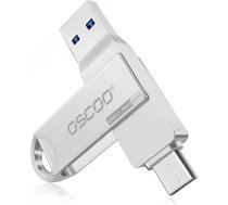 256 GB USB zibatmiņas diskdziņš, USB 3.1 Gen 1 Dual USB-C un USB-A atmiņas karte, portatīvais zibatmiņas diskdziņš iPhone 15/16/17, Mac, Android tālruņiem, planšetdatoriem, klēpjdatoriem, Mac, Windows - foto un video dublēšana