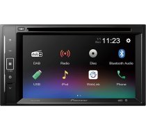 Pioneer AVH-A240DAB-AN 2-DIN multimediju atskaņotājs, 6,2 collu ClearType skārienekrāns, viedtālruņa savienojums, USB, DAB/DAB+ digitālais radio, Bluetooth, 13 joslu grafiskais ekvalaizeris, ar antenu