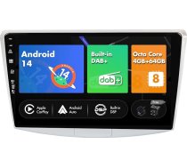 SXAUTO Iebūvēts DAB Android 12 IPS auto radio Passat B6 /B7 Magotan/CC (2010-2018) - Iebūvēts Carplay/Android Car - Kamera + MIC - 4G + 64G - 360-CAM stūres vadības stūres ātrās palaišanas sistēma - 2 DIN 10.1