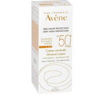 Avene Sun Care ļoti augstas aizsardzības minerālais krēms SPF50+ 50ml