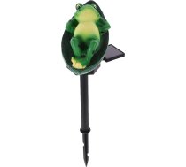 Hemobllo Solar Gartenlampe Frosch LED Gartenstecker aus Resin Solarleuchte für Außen Energiesparende Landschaftsbeleuchtung für Terrasse und Gehweg